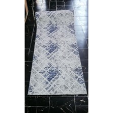 Elifçe Home 40 x 60  cm  Mavi - Kaymaz Tabanlı, Dekoratif ve Yıkanabilir