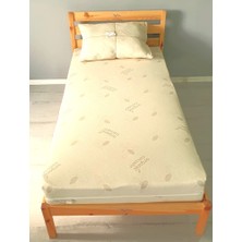 Tiny Plans Organic Cotton Ortopedik Sünger Yatak 15  cm  (Yastık Hediye)