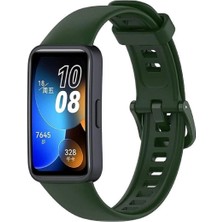 Huawei Band 9 / Huawei Band 8 / Huawei Band 10 Ile Uyumlu Yumuşak Silikon Spor Kordon