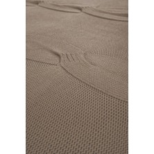 Elit Triko Yatak Örtüsü Ponponlu  220 x 240  cm