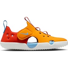 Nike Sandalet Sunray Protect 4 (Ps) Turuncu Çocuk Sandaleti - HF6277-800 Günlük Kullanımda Konforlu Tasarım