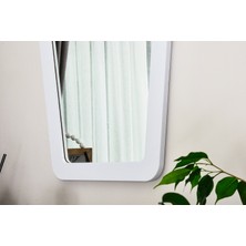 Dfn Wood Atria Dekoratif Duvar,konsol Aynası,beyaz