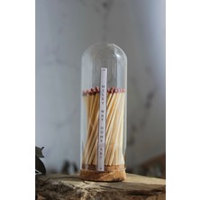 Cam Ters Fanus Içinde Kibrit Match