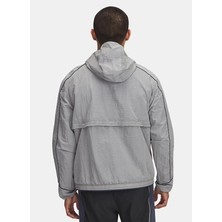 1389825-114 Ua Run 96 Jacket Fitted Beyaz Erkek Zip Ceket