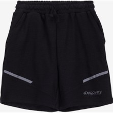 Discovery Expedition Lastikli Bel Relaxed Siyah Erkek Çocuk Şort D5SB-SHT3209