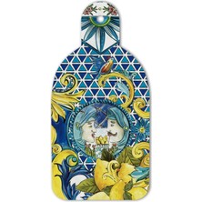 Sicily Kesme Tahtası 17 cm x 35 cm Mavi