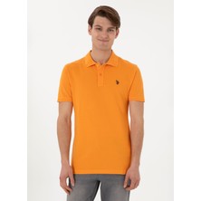 U.s. Polo Assn. Turuncu Erkek Polo T-Shirt GTP04
