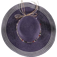 Bipamuk Linea Tasarım Model Kadın Hasır Fötr Plaj Şapka