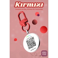 Petkay Köpekler Için Akıllı Künye, Nfc Dijital Isimlik Ve Tasma Künyesi Qr Kod Künye Paslanmaz Çelik Kırmızı isimli Köpek Tasması, Köpek isimlik