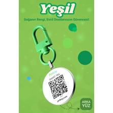 Petkay Kediler Için Akıllı Künye, Nfc Dijital Isimlik Ve Tasma Künyesi Qr Kod Künye Paslanmaz Çelik Yeşil İsimli Kedi Tasması, Kedi İsimlik