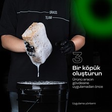 Grass Araba Yıkama ve Parlatma, Ph Nötr cilası Oto Şampuan Elma 900ml - Hızlı Köpüren