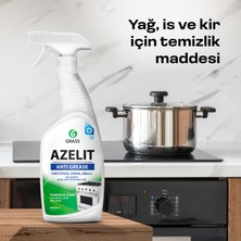 GRASS Azelit Yağ & Kireç Sökücü Sprey 600ml - Çok Amaçlı Temizleyici | Mutfak, Banyo, Cam Seramik | Hızlı Etkili | Eldiven Hediye 