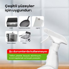 GRASS Azelit Yağ & Kireç Sökücü Sprey 600ml - Çok Amaçlı Temizleyici | Mutfak, Banyo, Cam Seramik | Hızlı Etkili | Eldiven Hediye 