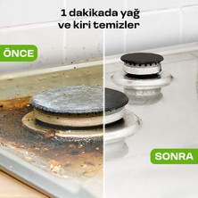 GRASS Azelit Yağ ve Kireç Sökücü Sprey temizleyici (2 x 600 ml Avantajlı Paket) - Hızlı Etkili, Çok Amaçlı, Eldiven Hediye, Anında Etki Kir ve Yağ Çözücü