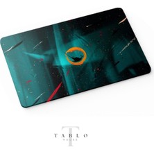 Cam Kesim Tablası Sarı Daire