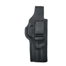 Browning Hi-Power 14lü Uyumlu Deri Silah Kılıfı Siyah Iç-Dış