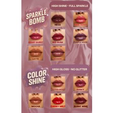 Dudak Parlatıcısı - Burnt Wine Lip Gloss Nemlendirici ve Dolgunlaştırıcı