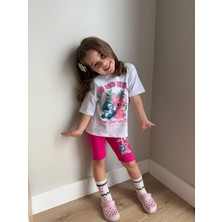 "lilo And Stitch" Pembe Şortlu Ikili Takım