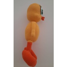 Amigurumi  Sevimli Ördek Uyku ve Oyun Arkadaşı