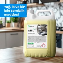 GRASS Azelit Profesyonel Yağ ve Kireç Sökücü Konsantre (5 Lt) - Endüstriyel Mutfak, Restoran, Otel Temizliği için