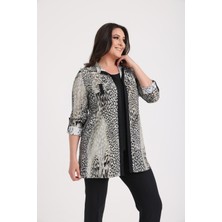 Leopar Desenli Ikili Takım