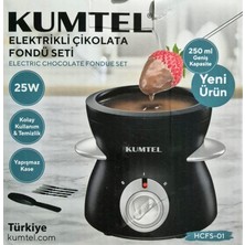 Kumtel Hcfs-01 Elektrikli Çikolata Fondü Seti