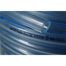Süt Sağma Makinası Tekli Şeffaf Süt Hortumu (16 x 26 mm ) (25 Metre)