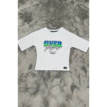 Baskılı %100 Pamuk Kız Çocuk Tişört