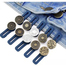 Büro Ev Ofis Dikiş Atölyesi Için 10ADET Yedek Kot Düğme Beden Genişletici