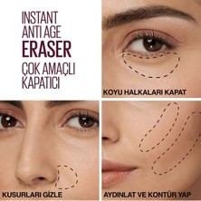 M@ybelline New York Instant Anti Age Eraser Kapatıcı - 00 Ivory