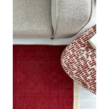 Woolart Kilim Doğal Yünlü Modern Dokuma Yıkanabilir Çift Taraflı 