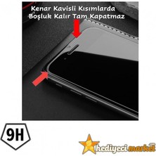 Hediyeci Market Apple iPhone 12 / 12 Pro Tam Ekran Siyah Hd 9h Kırılmaz Cam