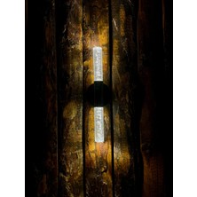Metal Krom Gövde Pilli Baloncuklu Akrilik Aplik, Gün Işığı, Amber, Kırmızı, Mavi, Yeşil LED Işık, Aydınlatma
