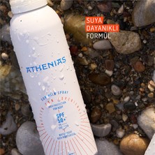 Athenıas Sun Milk Spray SPF50+ Tüm Cilt Tipleri Için Uva Uvb Yüksek Korumalı güneş kremi 200 ml x 2 Adet