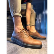 Knack Klasik Erkek Ayakkabı 001 Taba (Siyah Taban)