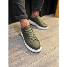 Knack Yüksek Taban Günlük Ayakkabı 044 Haki