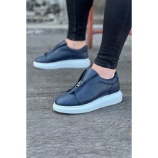 Wagoon WG010 Lacivert Cilt Erkek Casual Ayakkabı