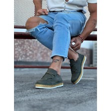 Wagoon WG015 Haki Erkek Casual Ayakkabı