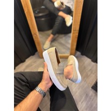 Knack Günlük Klasik Ayakkabı 400 Vizon Süet