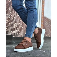 Wagoon WG026 Taba Kalın Taban Casual Erkek Ayakkabı