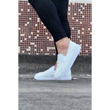 Wagoon WG061 Beyaz Triko Babet Erkek Casual Ayakkabı