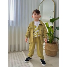 Gabardin Kumaş Üçlü Erkek Takımı