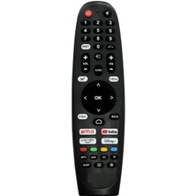 Fobem ML50EW8000F Ile Uyumlu Smart LED Tv Kumanda-Mikrofonsuz