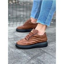 Wagoon WG094 Taba Siyah Erkek Casual Ayakkabı