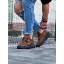 Wagoon WG094 Taba Siyah Erkek Casual Ayakkabı