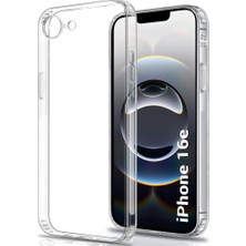 Kvy iPhone 16E Kamera Korumalı Süper Silikon Kılıf