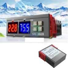 STC-3028 220V Isı ve Nem Termostatı Kuluçka Makinalarına Uygun Hassasiyet