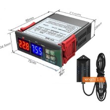 STC-3028 220V Isı ve Nem Termostatı Kuluçka Makinalarına Uygun Hassasiyet
