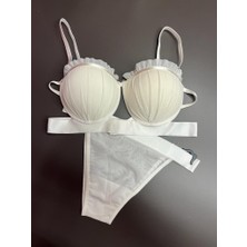 Love Angels Straplez Istiridye Sütyen Takımı -Çeyizlik