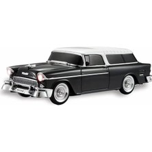 Store Antika Araba Chevy Bluetooth Hoparlör Ev Dekoratif Parlak Araba Şekilli Tf USB Fm Aux WS-1955 (Siyah)